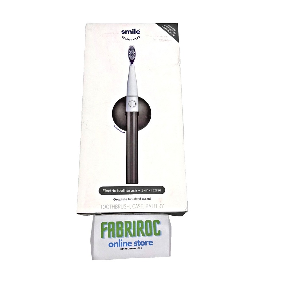 NEW! Smile Direct Club Electric Toothbrush | Graphite Brushed Metal!!!